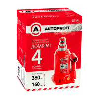 Бутылочный домкрат AUTOPROFI DT-04
