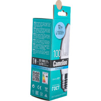 Светодиодная лампа Camelion LED12-C35/845/E27 12Вт 220В 13690