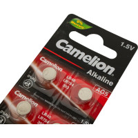 Батарейка для часов Camelion G5 BL-10 Mercury Free AG5-BP10 0%Hg 393A/LR754/193 12813