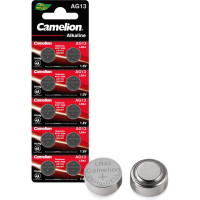 Батарейка для часов Camelion G13 BL-10 Mercury Free AG13-BP10 0%Hg 357A/LR44/A76 12821