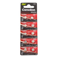 Батарейка для часов Camelion G11 BL-10 Mercury Free AG11-BP10 0%Hg 362A/LR721/162 12819