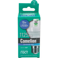 Светодиодная лампа Camelion LED13-A60/865/E27 13Вт 220В 12652