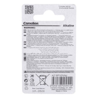 Батарейка Camelion LR27A BL-1 Mercury Free A27-BP1 12В 12829