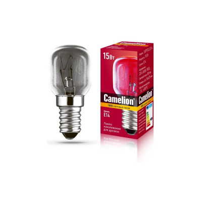 Лампа накаливания для духовок Camelion MIC 15/PT/CL/E14 12979