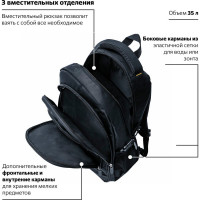 Рюкзак для старшеклассников/студентов/молодежи BRAUBERG Титаниум 224385