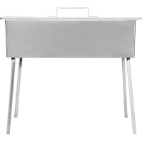 Двухъярусная коптильня с поддоном PALISAD 500x270x175 мм, нержавеющая сталь, 0.8 мм 69526