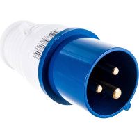 Вилка переносная EKF 013 2Р+PЕ IP44 16А 220В ps-013-16-220