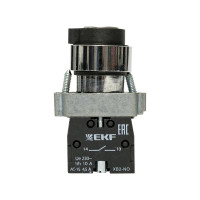 Переключатель EKF BG33 3Р с замком не возвратный 2NO PROxima xb2-bg33