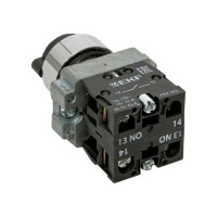 Переключатель EKF BG33 3Р с замком не возвратный 2NO PROxima xb2-bg33