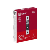 Импульсный ограничитель напряжения EKF ОПВ-D/1P 5кА 275В с сигн. PROxima opv-d1