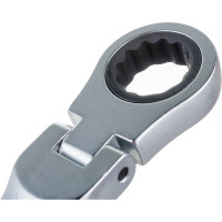 Набор ключей комбинированных трещоточных Berger BG, с шарниром, 8 предметов, в чехле BG1259