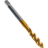 Метчик M4x0,7 HSS M2 TiN спиральный ПрофОснастка №411 арт. 50221011