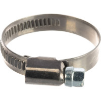 Хомут червячный 25-40мм нержавеющая сталь ширина ленты 9мм JTC ZN40 461877
