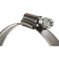 Хомут червячный 70-90мм нержавеющая сталь ширина ленты 12мм JTC ZN90 461880