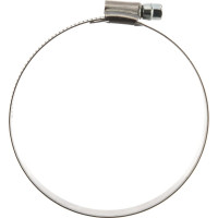 Хомут червячный 70-90мм нержавеющая сталь ширина ленты 12мм JTC ZN90 461880