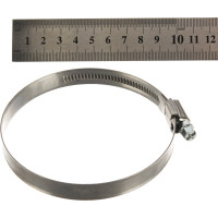 Хомут червячный 70-90мм нержавеющая сталь ширина ленты 12мм JTC ZN90 461880