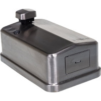 Диспенсер для мыла с кнопкой Nofer INOX EVO матовый 1200 мл. нерж. сталь 03050.S
