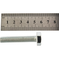 Болт с ш\г Качественный КРЕПЕЖ полная резьба DIN 933 558 10x50 25 шт 0500829 КЧ