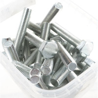 Болт с ш\г Качественный КРЕПЕЖ полная резьба DIN 933 558 10x50 25 шт 0500829 КЧ