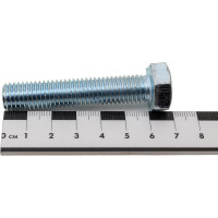 Болт с ш\г Качественный КРЕПЕЖ полная резьба DIN 933 558 12x60 17 шт 0500845 КЧ