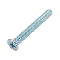 Винт Качественный КРЕПЕЖ потай с метр. резьбой, DIN 965, 6x50, 50 шт 0200893 КЧ