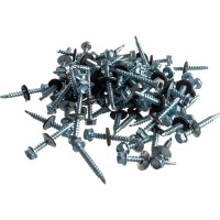 Кровельный саморез Качественный КРЕПЕЖ цинк, 4.8х38 мм, 75 шт 0300171 КЧ