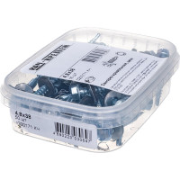 Кровельный саморез Качественный КРЕПЕЖ цинк, 4.8х38 мм, 50 шт 0200171 КЧ