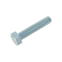Болт с ш/г полная резьба DIN 933 Качественный КРЕПЕЖ набор 10х50 15 шт 0301065 КЧ