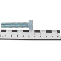 Болт с ш/г полная резьба DIN 933 Качественный КРЕПЕЖ набор 10х50 15 шт 0301065 КЧ