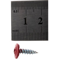 Прессшайба Качественный КРЕПЕЖ 4.2х16 мм, красно-коричневый RAL 3011, острая, 250 шт 0200297 КЧ