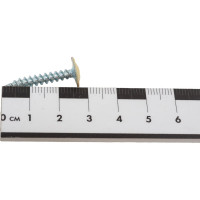 Прессшайба слоновая кость 4,2\25 RAL 1014 острая 160 шт качественный крепеж 0200265 КЧ