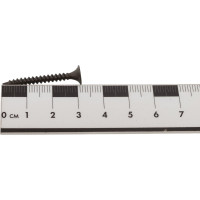 Саморез Качественный КРЕПЕЖ 3.5x32 мм, потай, частая резьба, оксид, 200 шт 0200393 КЧ