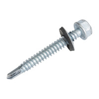 Кровельный саморез крепежная техника цинк 6.3х50 мм, 100 шт 431222 БК