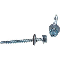 Кровельный саморез крепежная техника цинк 4.8х50 мм, 150 шт 431006 БК