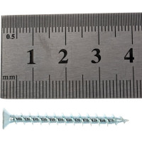 Оконный саморез Качественный КРЕПЕЖ 4х40 белый Philips 190 шт 0300083 КЧ