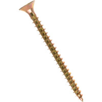 Шуруп крепежная техника жёлтый цинк 5,0x60, 200 шт. 431406 БК