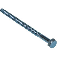 Шуруп с шестигранной головкой Качественный КРЕПЕЖ 6х100, 30 шт. 0300551 КЧ