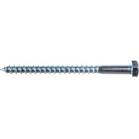 Шуруп с шестигранной головкой Качественный КРЕПЕЖ 8х100, 35 шт. 0500565 КЧ