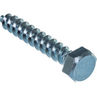 Шуруп с шестигранной головкой Качественный КРЕПЕЖ 8х50, 80 шт. 0500555 КЧ