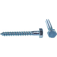 Шуруп с шестигранной головкой Качественный КРЕПЕЖ 8х60, 70 шт. 0500557 КЧ