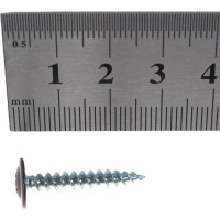 Прессшайба Качественный КРЕПЕЖ 4.2х25 мм, коричневая RAL 8017, острая, 160 шт 0200233 КЧ