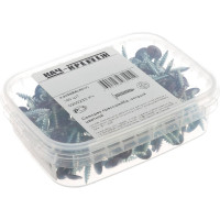 Прессшайба Качественный КРЕПЕЖ 4.2х25 мм, коричневая RAL 8017, острая, 160 шт 0200233 КЧ