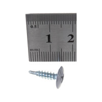 Прессшайба Качественный КРЕПЕЖ 4.2х16 мм, серая RAL 7004, сверло, 250 шт 0300259 КЧ