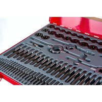 Набор метчиков и плашек Matrix М2-М18 110 шт 773110