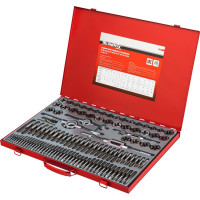 Набор метчиков и плашек Matrix М2-М18 110 шт 773110