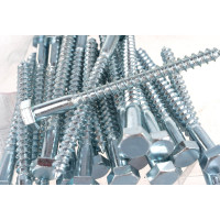 Сантехнический шуруп ГОСКРЕП 10х120 25 шт., пакет 3-0010970