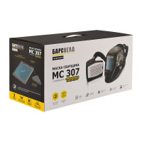 Маска сварщика БАРСВЕЛД МС 307 TURBO с АСФ-707 с турбоблоком СВ000010638