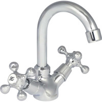 Смеситель для раковины с поворотным изливом OLIVE'S 01110GR