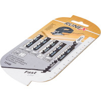 Пилки 100x75 мм фигурный распил, T244D, 5 шт. Runex 555111