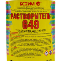 Растворитель 649 ЯСХИМ, ПНД 0,5 л 4607059912733